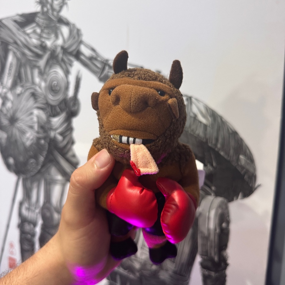 New 90’s Plush Mike Bison Labubu Meanie Baby